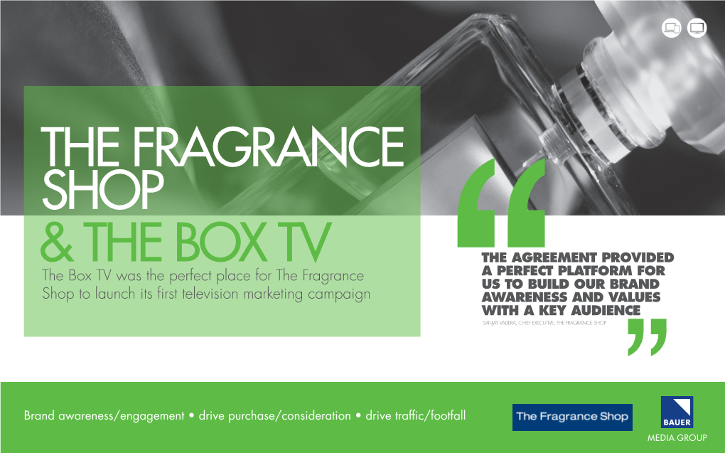 The Box TV Was the Perfect Place for the Fragrance Shop to Launch Its