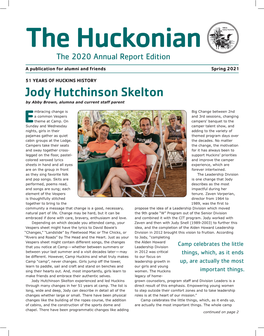 Huckonian-AR Spring 2021.Indd