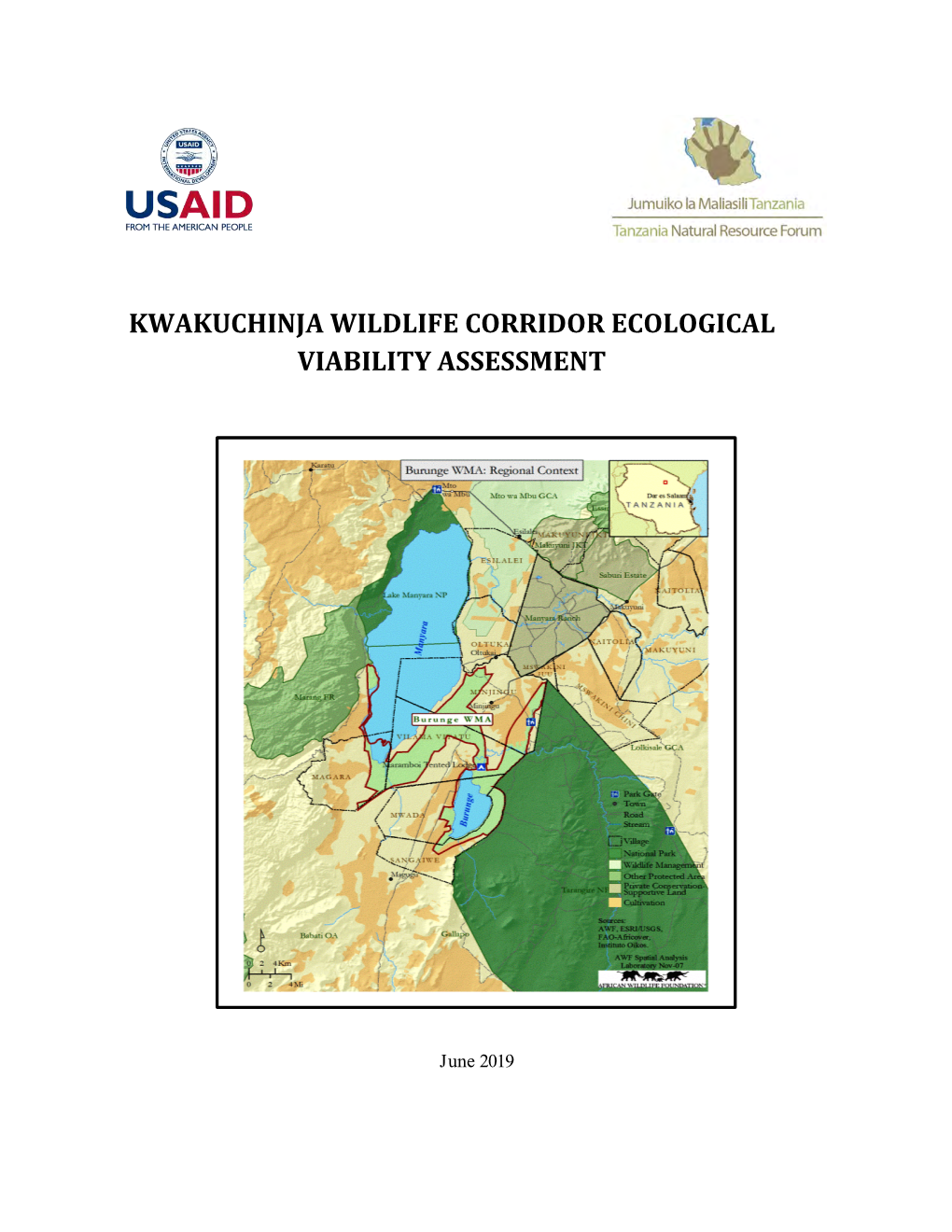 Kwakuchinja Wildlife Corridor Ecological Viability Assessment