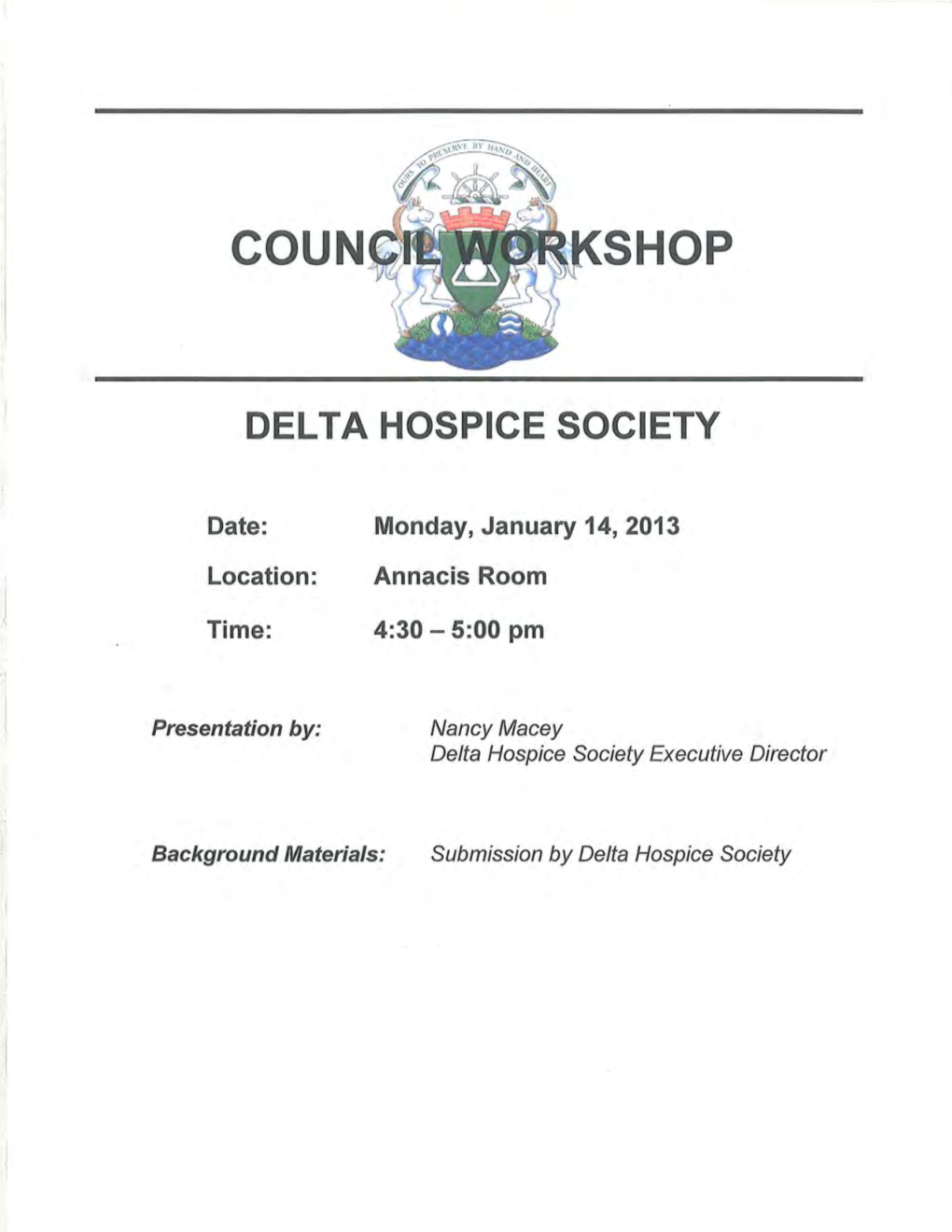 Delta Hospice Society