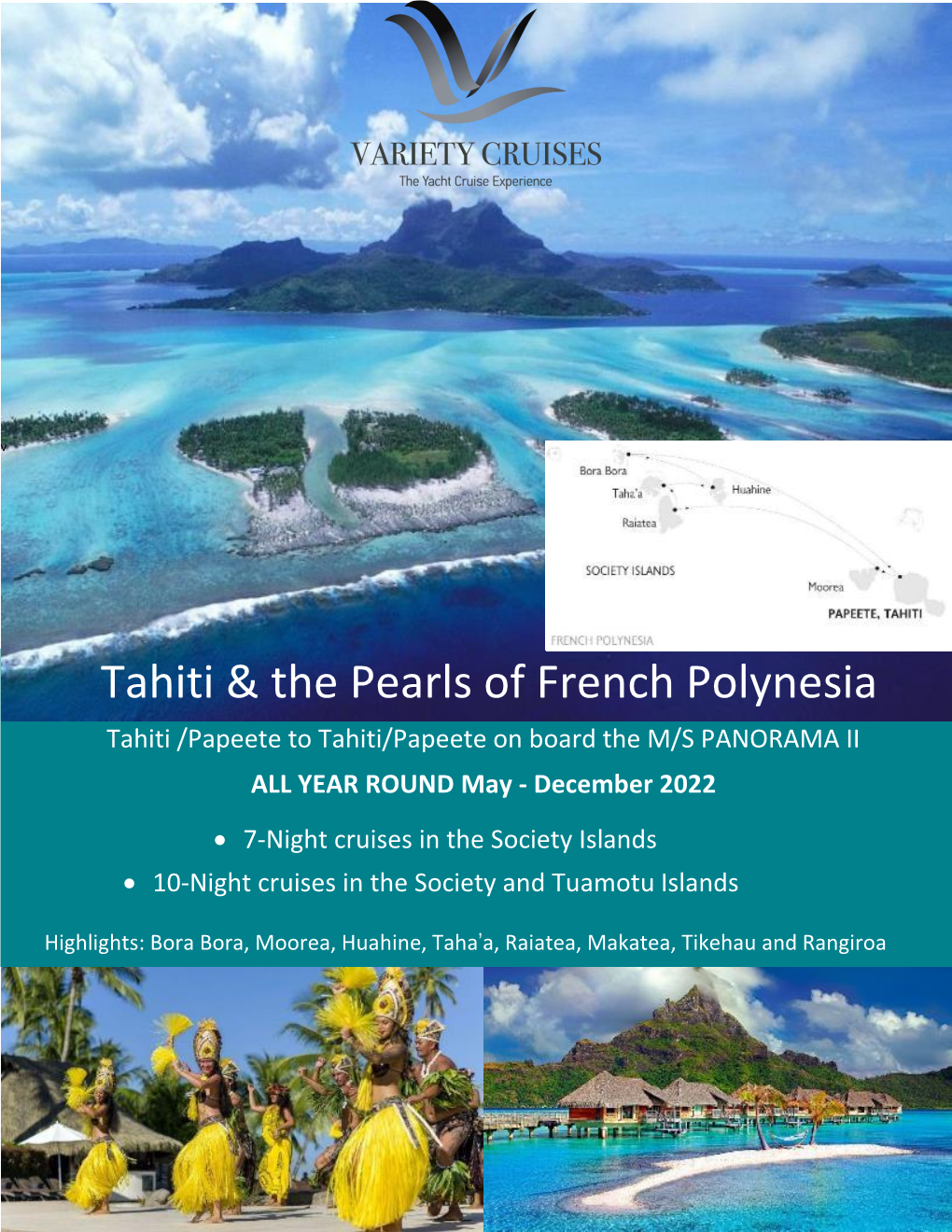 Tahiti & the Pearls of French Polynesia