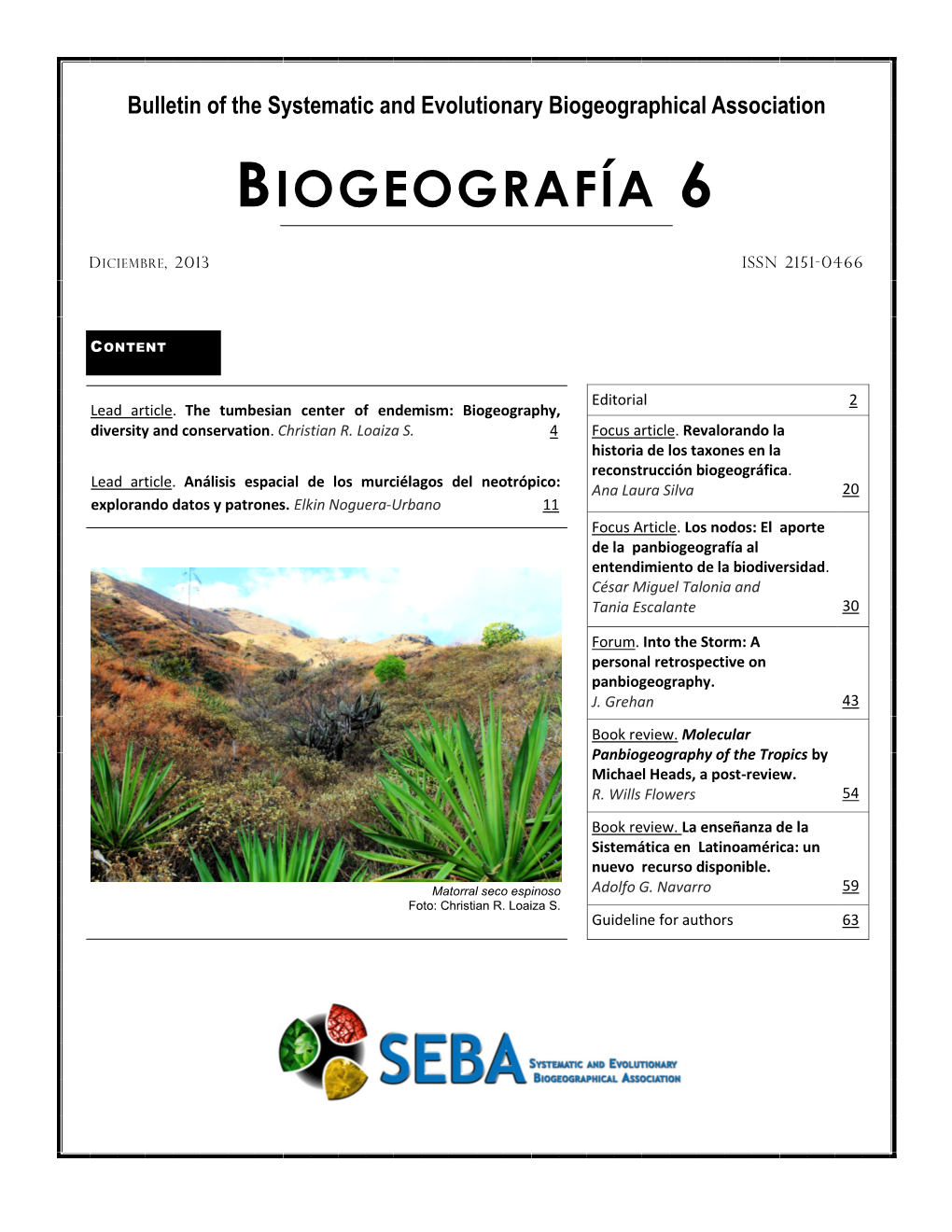 Biogeografía 6