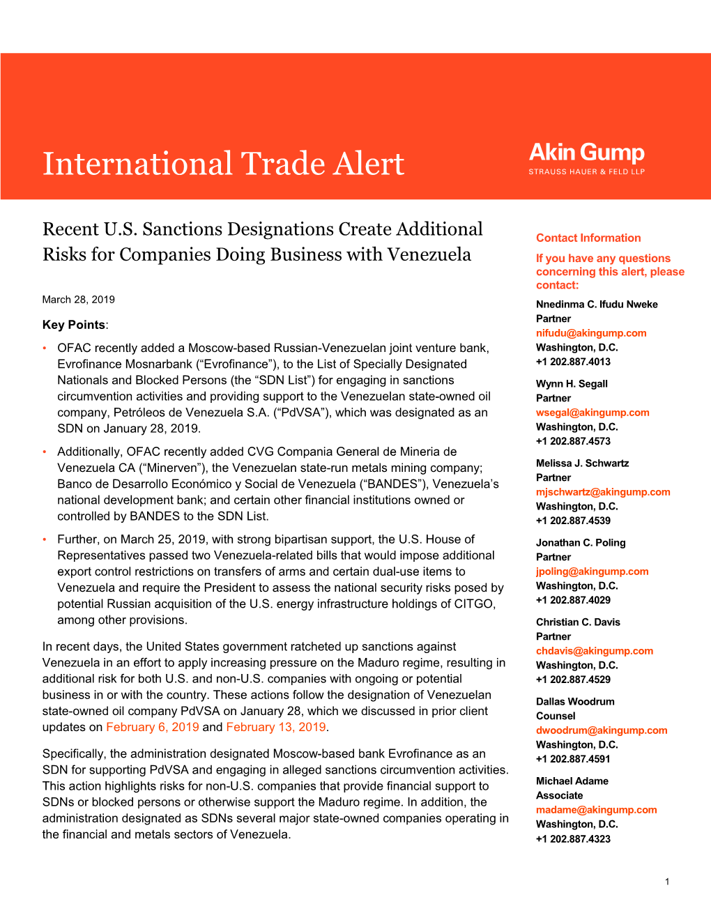International Trade Alert