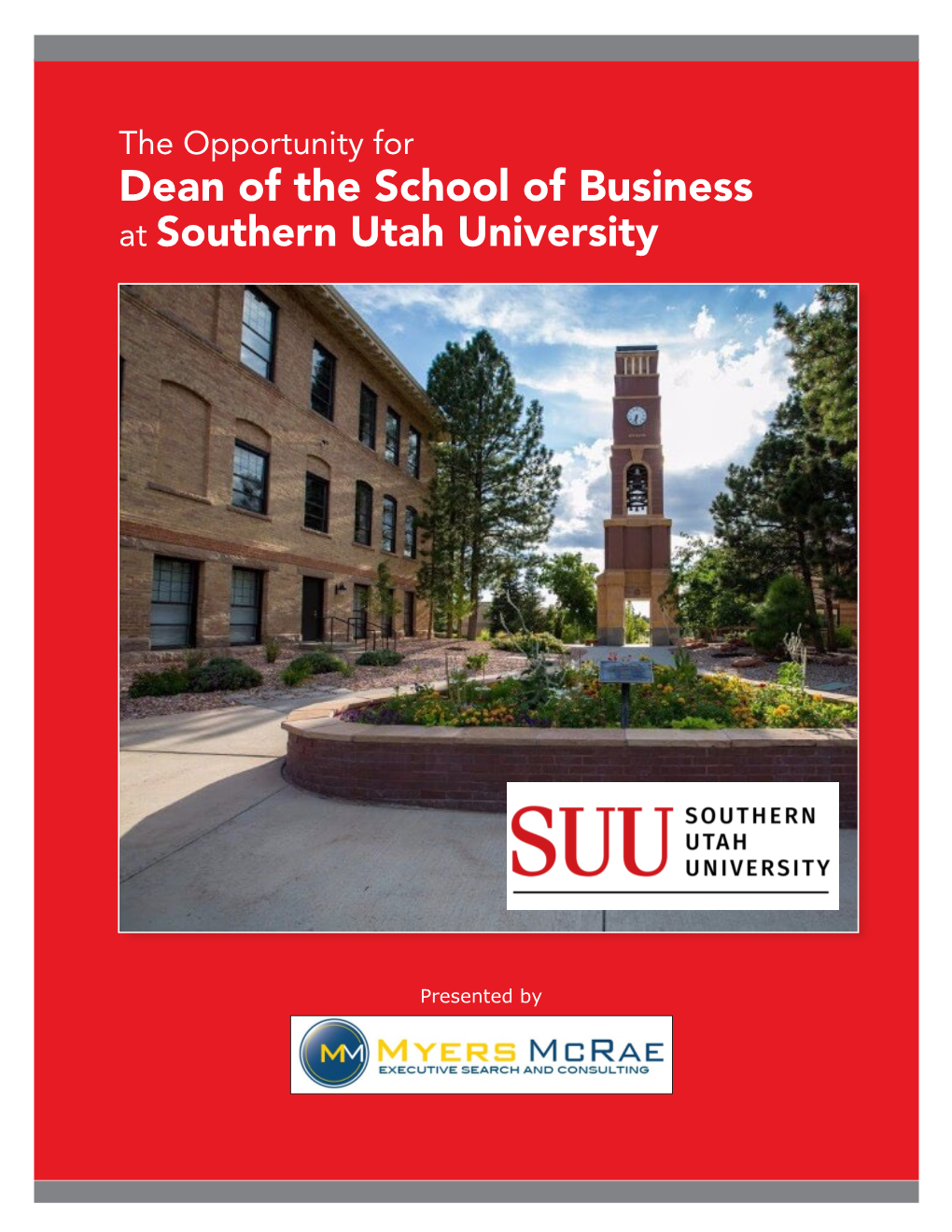 Dean of the School of Business at Southern Utah University