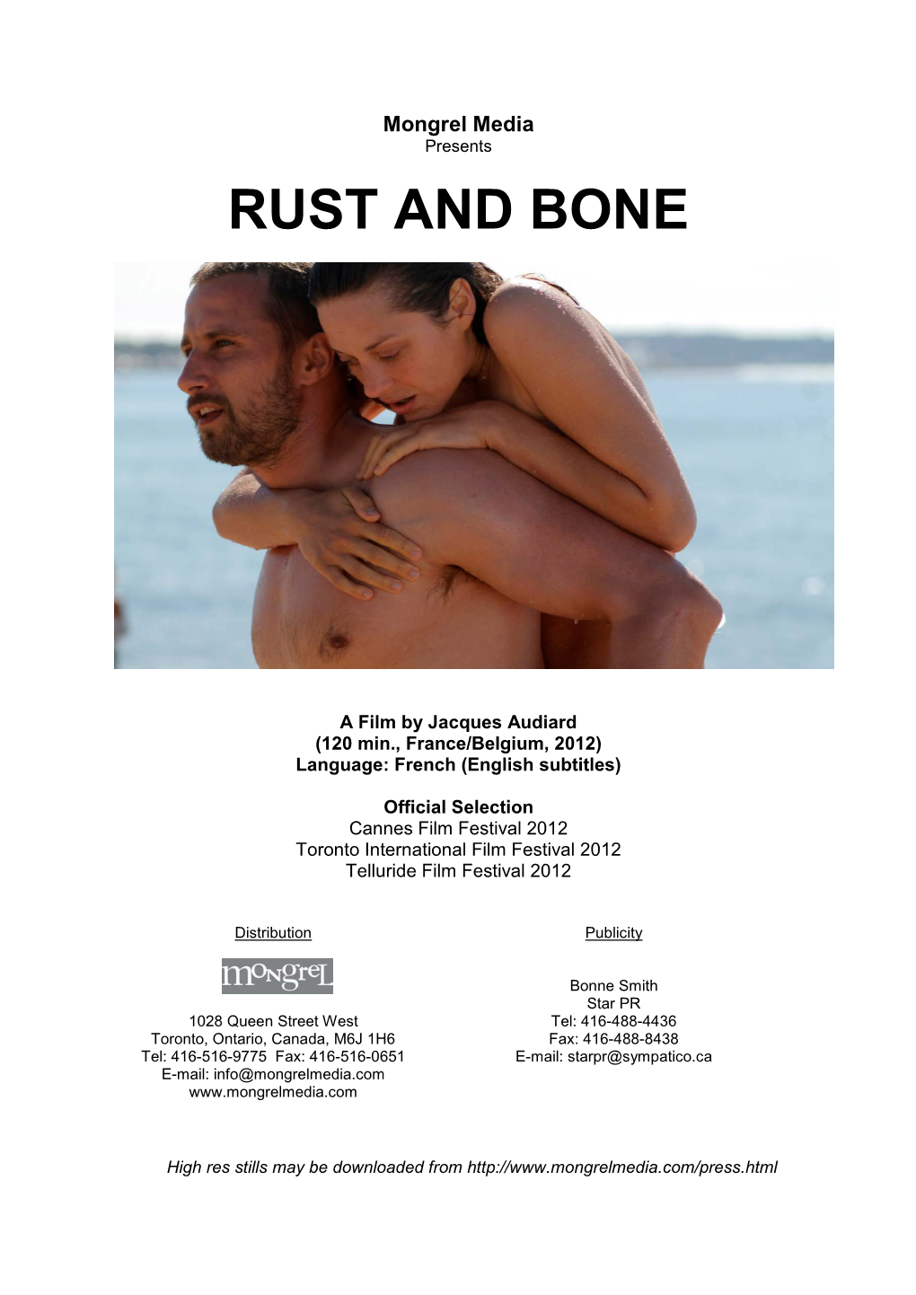 Rust and Bone