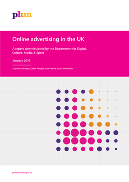 Online Advertising in the UK