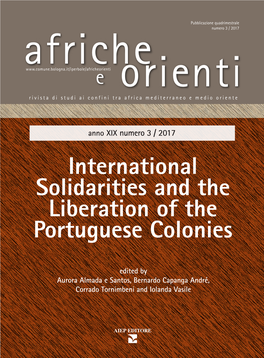 International Solidarities and the Liberation of the Portuguese Colonies
