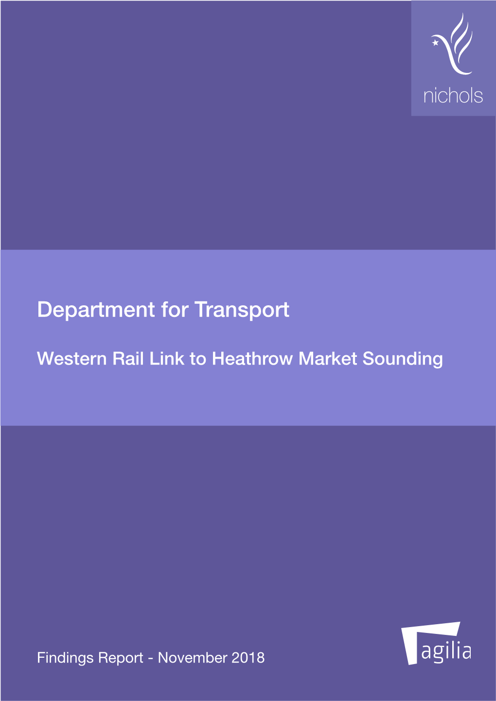 Western Rail Link to Heathrow Market Sounding
