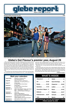 Glebe's Got Flavour's Premier Year, August 29