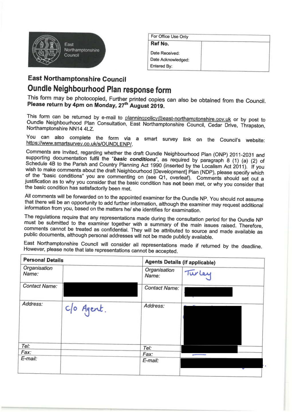 Downloads/File/11382/Consultation Statement and Appendix 4) Were Not Subsequently Taken Forward Into the Submission Version Neighbourhood Plan