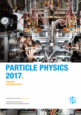 PARTICLE PHYSICS 2017ª Highlights and Annual Report