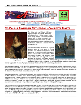 St. Paul's Anglican Cathedral – Valletta Malta