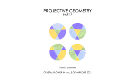 Projective Geometry Part 7