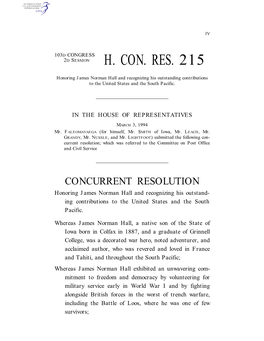 H. Con. Res. 215