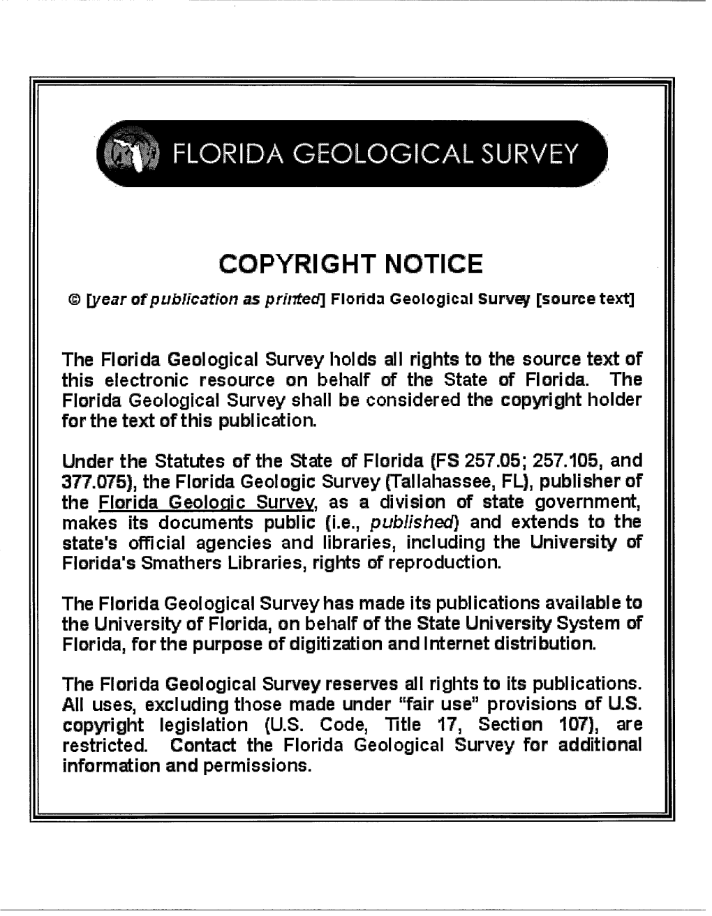 Florida-Geological-Survey