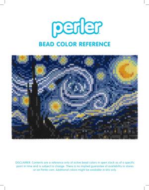 Bead Color Reference