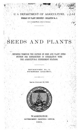 Eeds and Plants