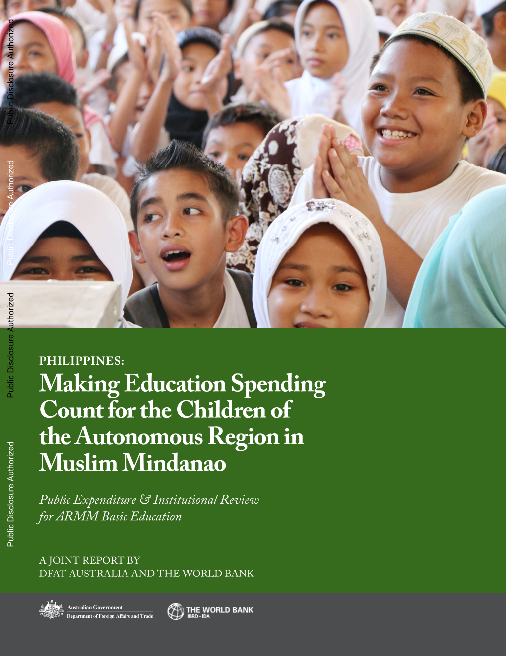 Making Education Spending Count for the Children of Autonomous Muslim Region of Mindanao