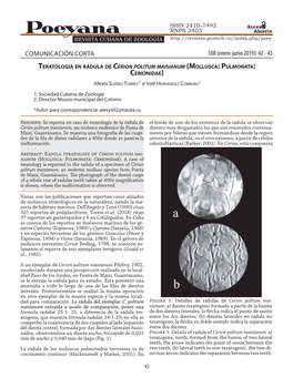 Teratología En Rádula De Cerion Politum Maisianum.Pdf