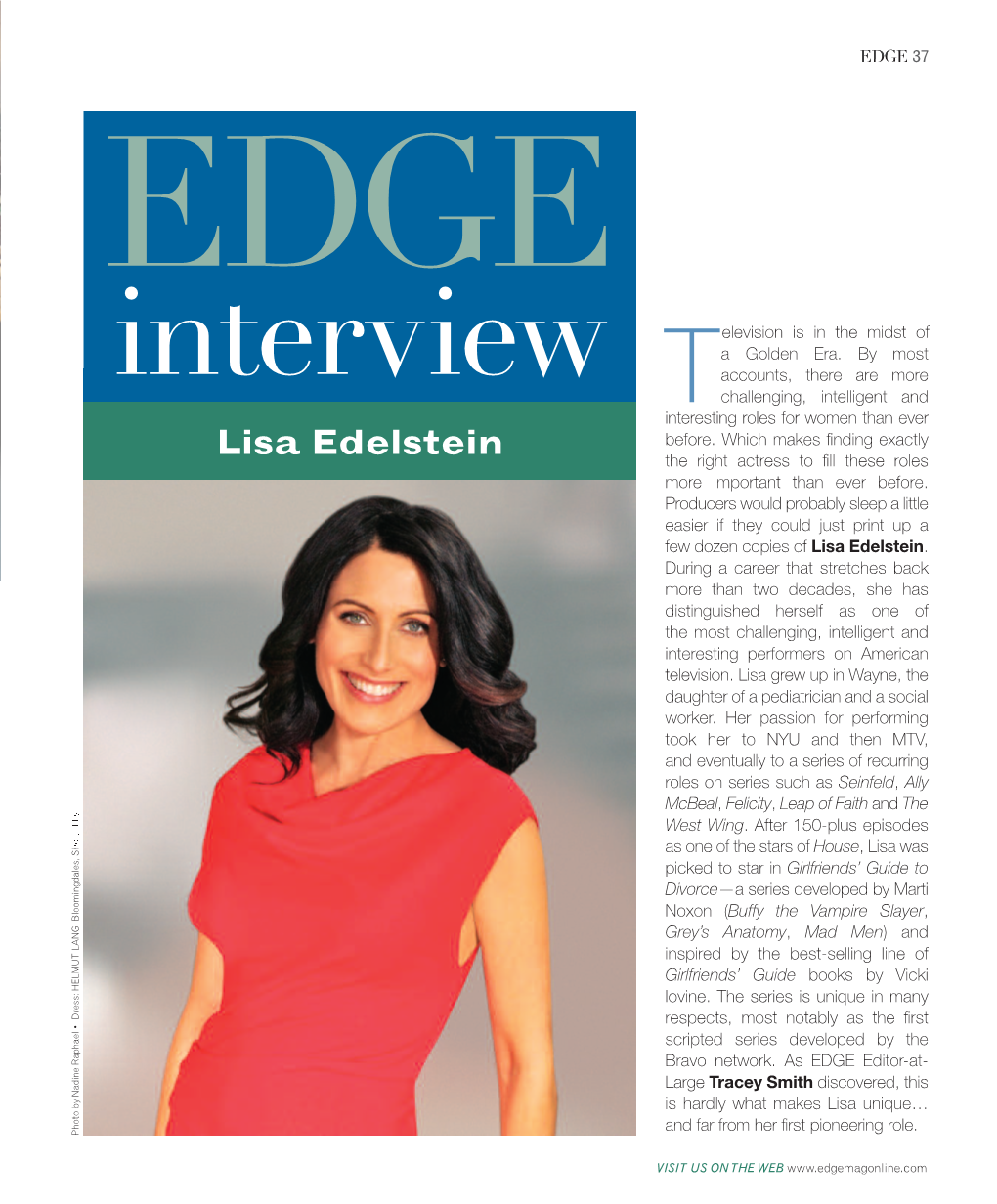 Lisa Edelstein Before