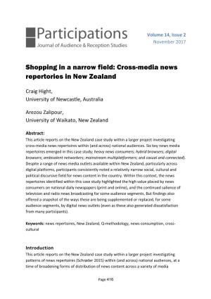 Cross-Media News Repertories in New Zealand