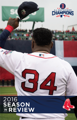 2016 Boston Red Sox Season in Review.Pdf