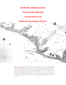 American Colonization Society”