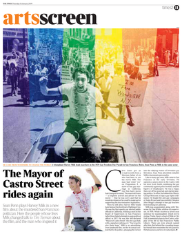 The Mayor of Castro Street Rides Again