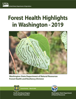 Forest Health Highlights in Washington - 2019