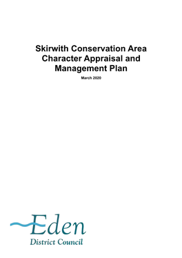 Skirwith CA Character Appraisal Management Plan