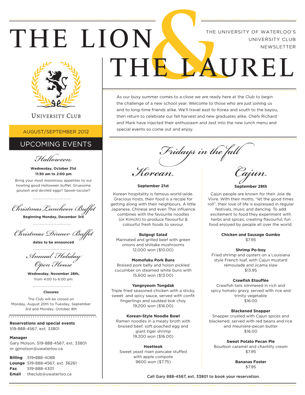 The Lion the Laurel