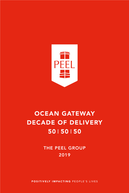 Ocean Gateway Decade of Delivery 50 50 50