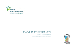 Sedis Transport Technical Note 2013-08-30