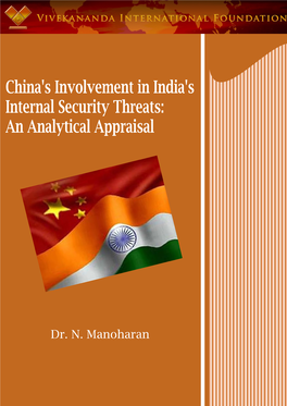 China's Involvement in India's Internal Security Threats: an Analytical Appraisal