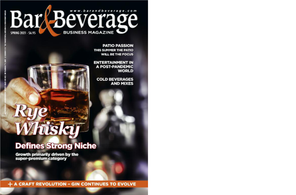 Bar & Beverage Business Magazine Spring 2021