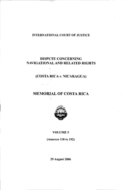 Memorial of Costa Rica