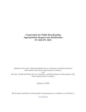 Justification-FY21-And-FY23.Pdf
