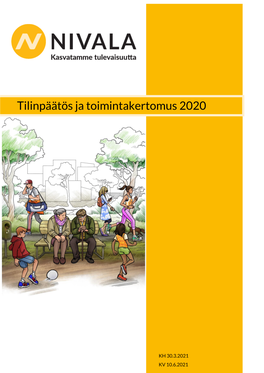 Tilinpäätös Ja Toimintakertomus 2020