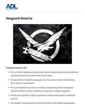 Vanguard America