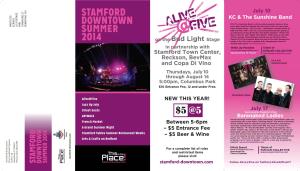 To Download Summer Brochure 2014