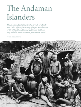 The Andaman Islanders