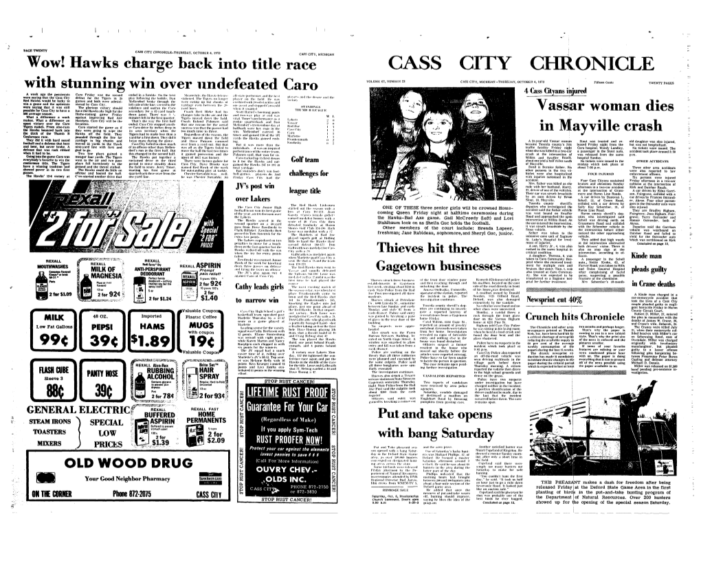 Cass City Chronicle