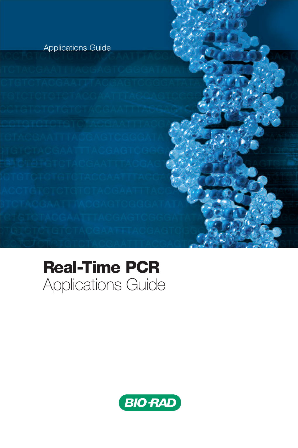 Real-Time PCR Applications Guide