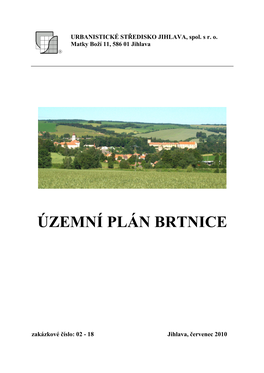 Územní Plán Brtnice