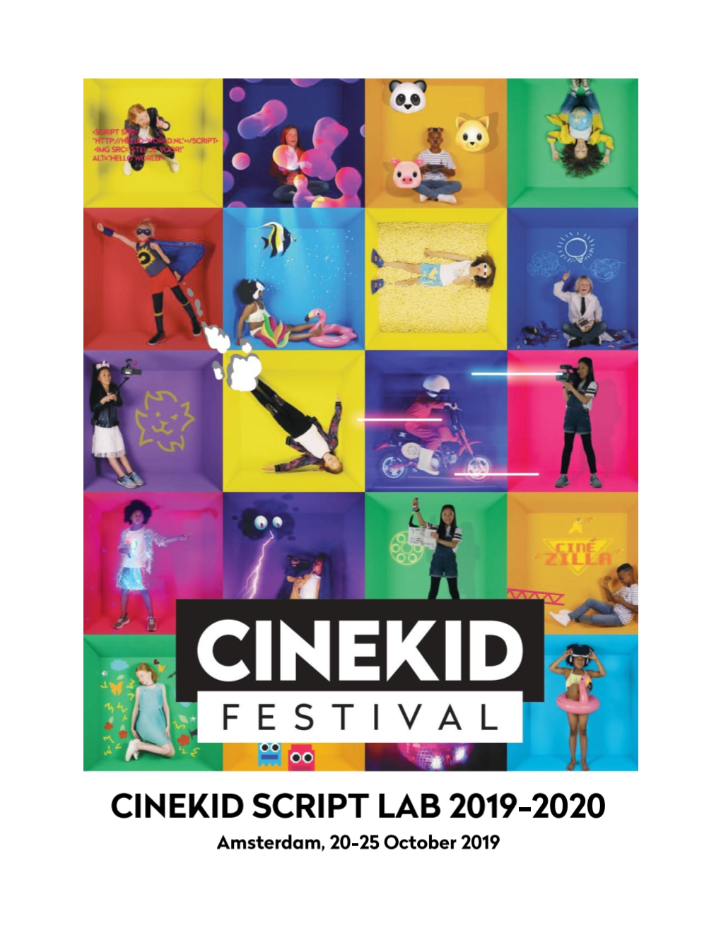 Cinekid Script LAB Amsterdam 2019