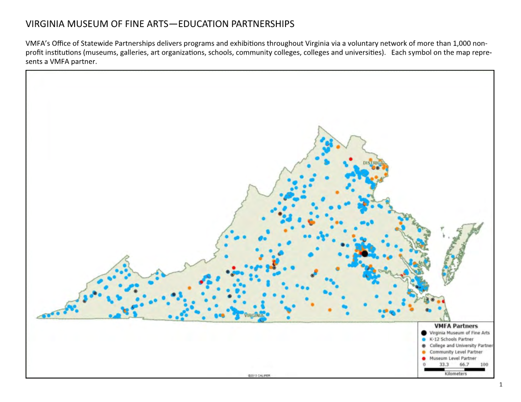 Virginia Museum of Fine Arts—Education Partnerships