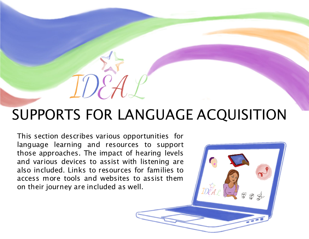 Supports for Language Acquisition