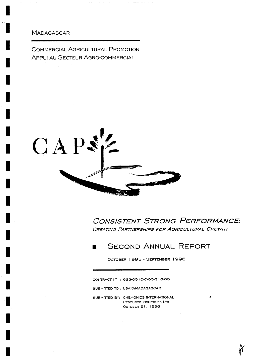 I I I I I I I I I I I I I I I Second Annual Report ------Cap1~ I 32 ~ I I I