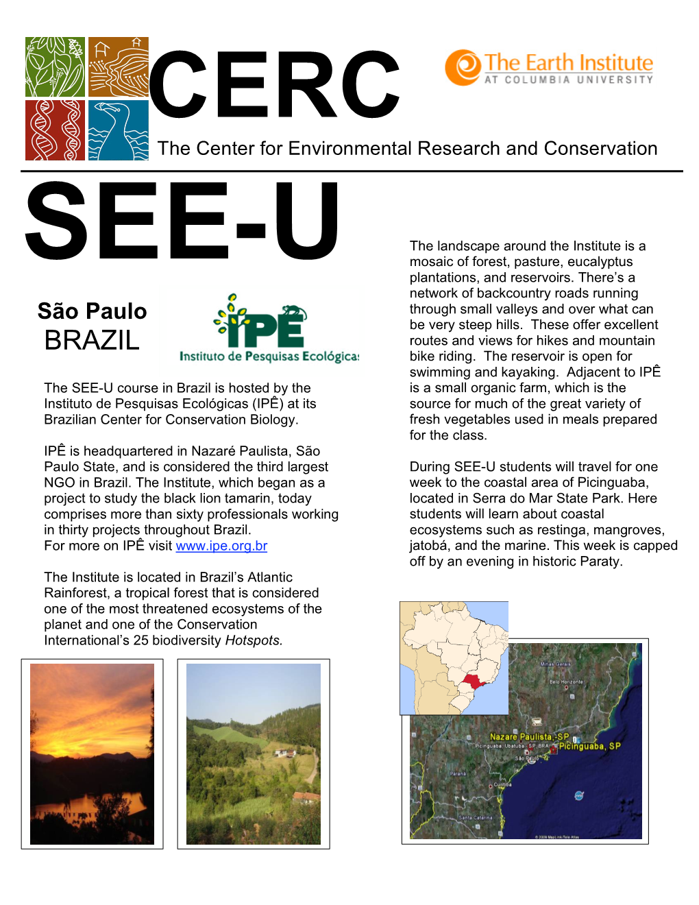 SEE-U Brazil Accomodations Flyer