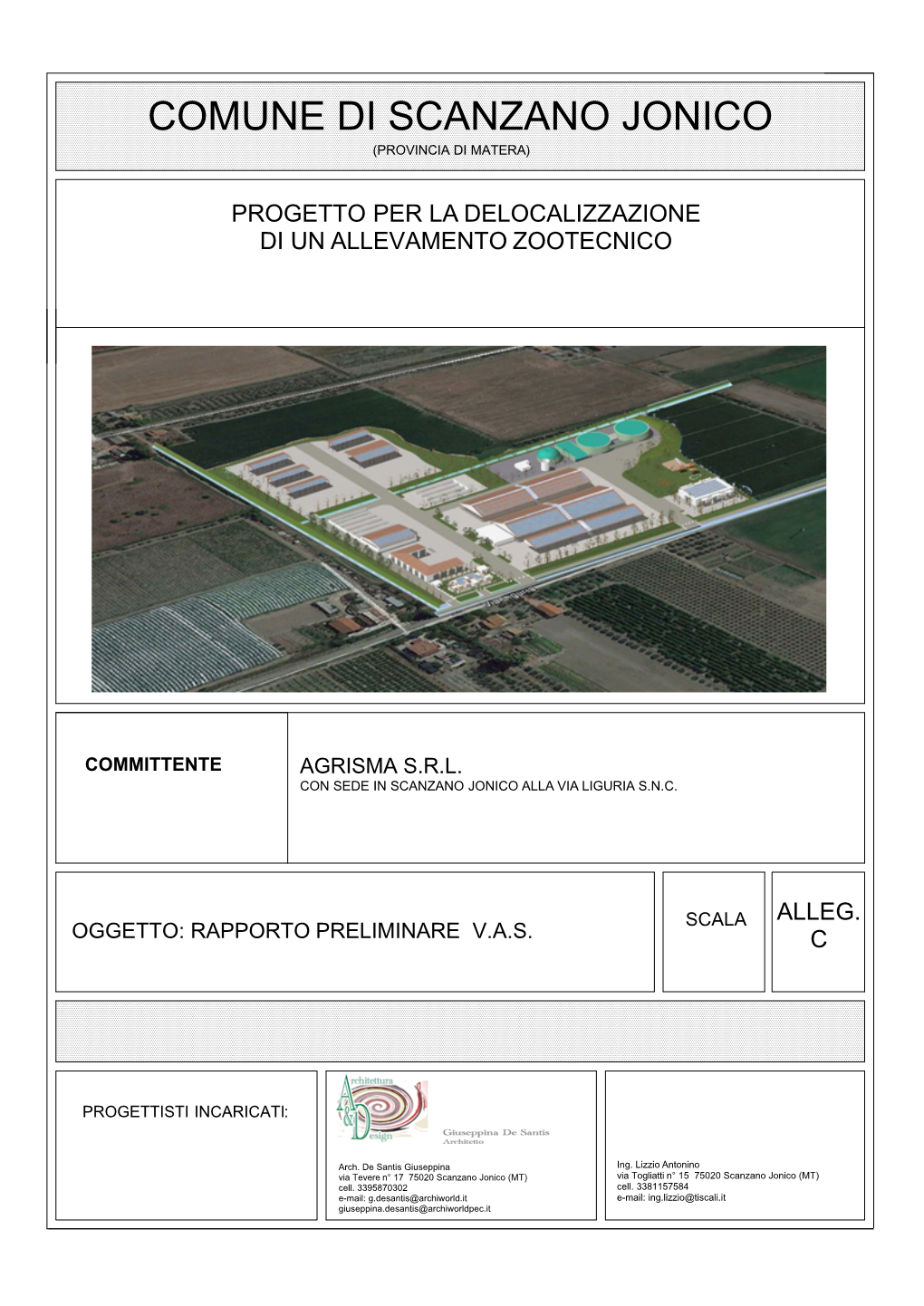 Comune Di Scanzano Jonico (Provincia Di Matera)